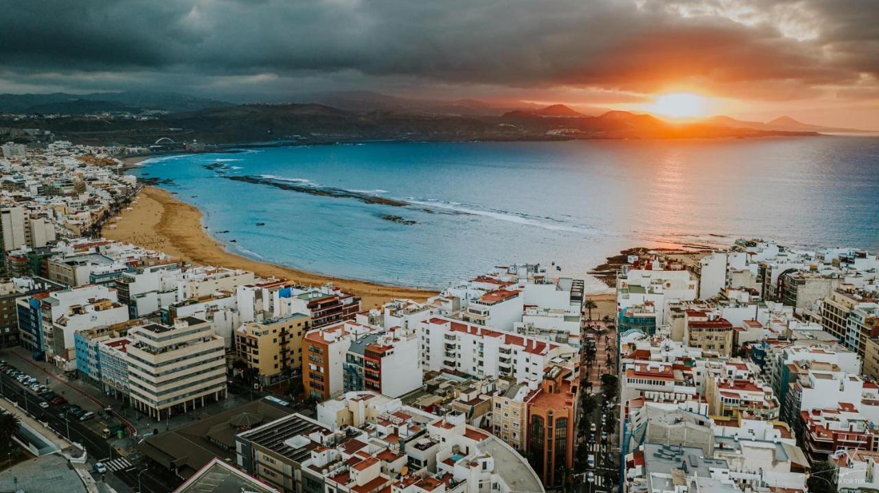 Upscale***Las Canteras Beach***Balcony Lägenhet Las Palmas de Gran Canaria Exteriör bild